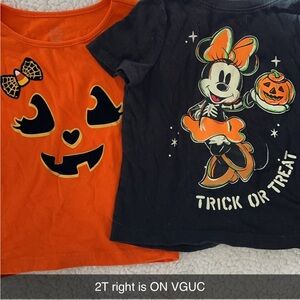 2T Halloween shirts